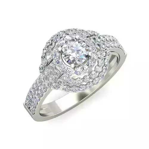 Women Solitaire Engagement Wedding Vintage Ring