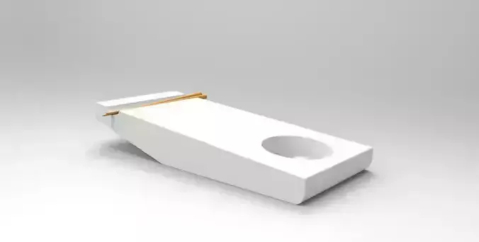 Sushi Plate Dip Free 3D model
