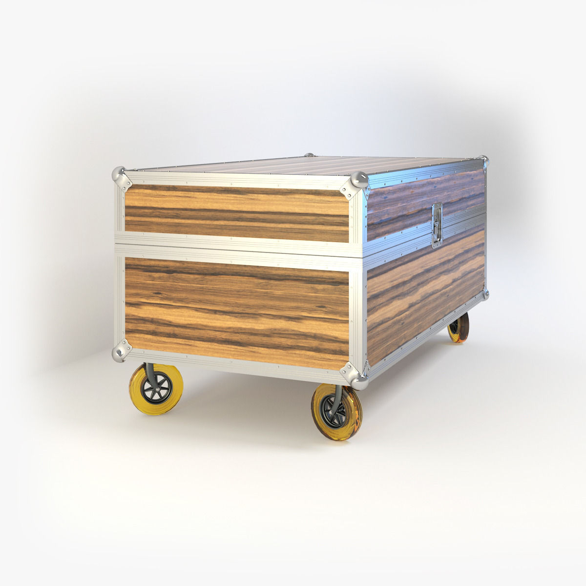 Vintage Table Box 3D model_3