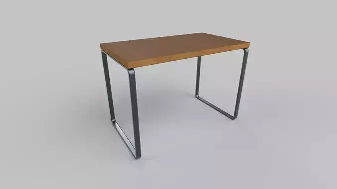 table wooden console with metal legs