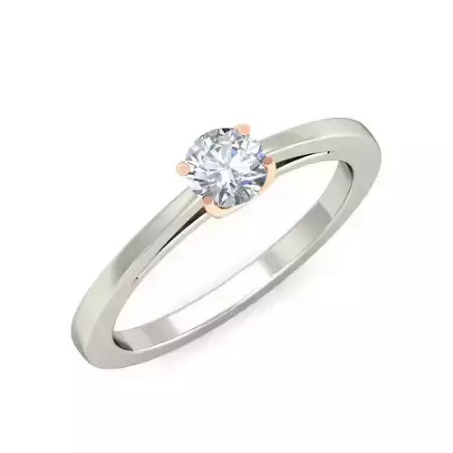 Solitaire Engagement Wedding Ring