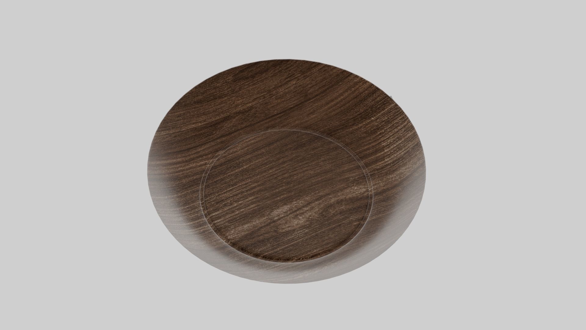 Cup Plate 3D model_1