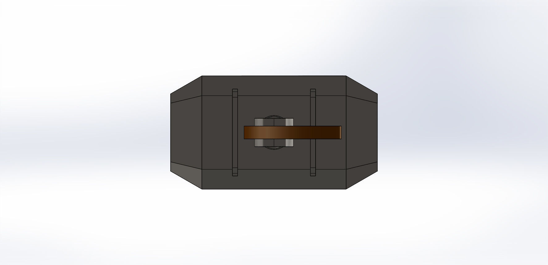 THOR Hammer Mjolnir Low-poly 3D model_9