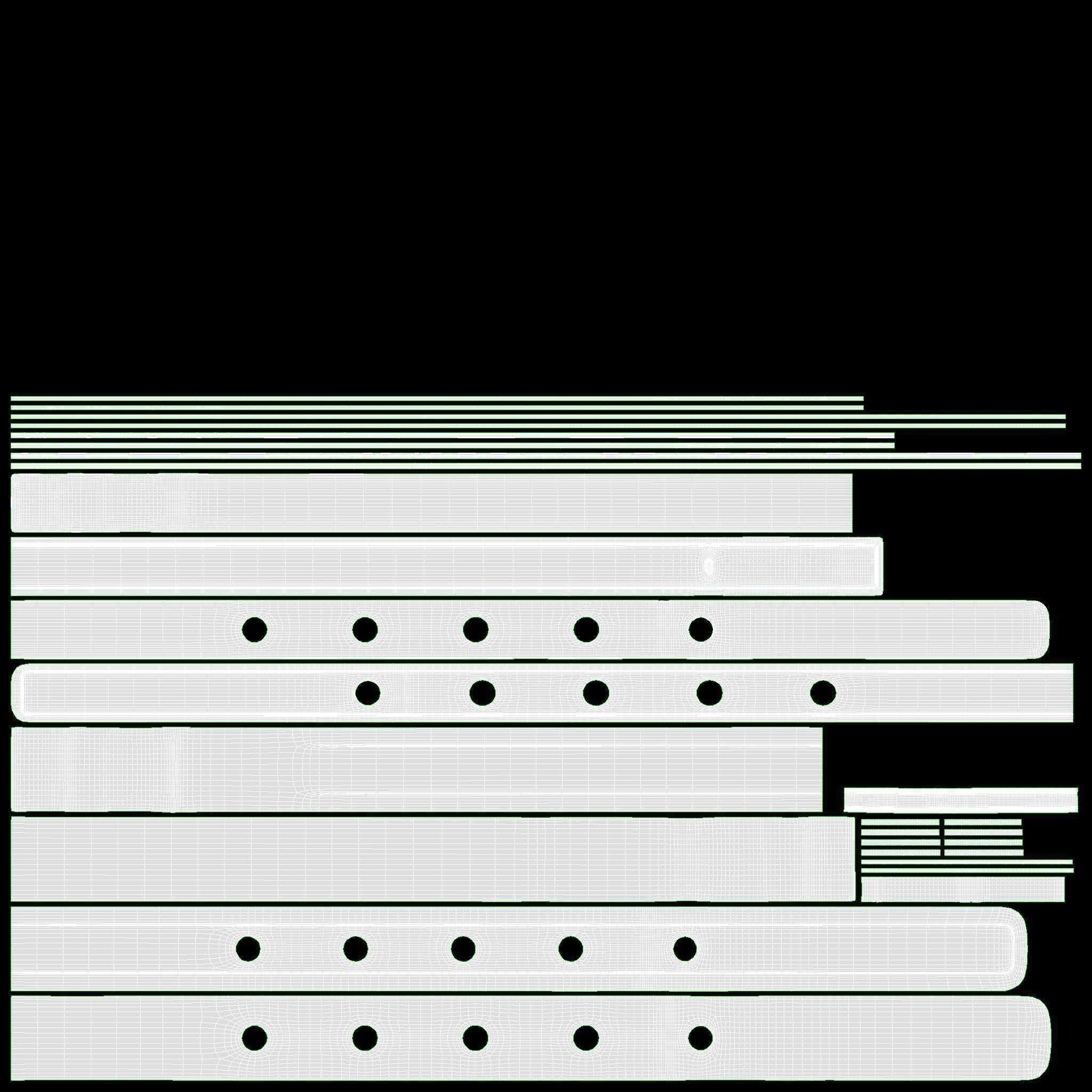 Dog Collar Leather 3D model_13