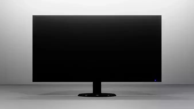 LED  IPS Frameless Monitor 3D Model