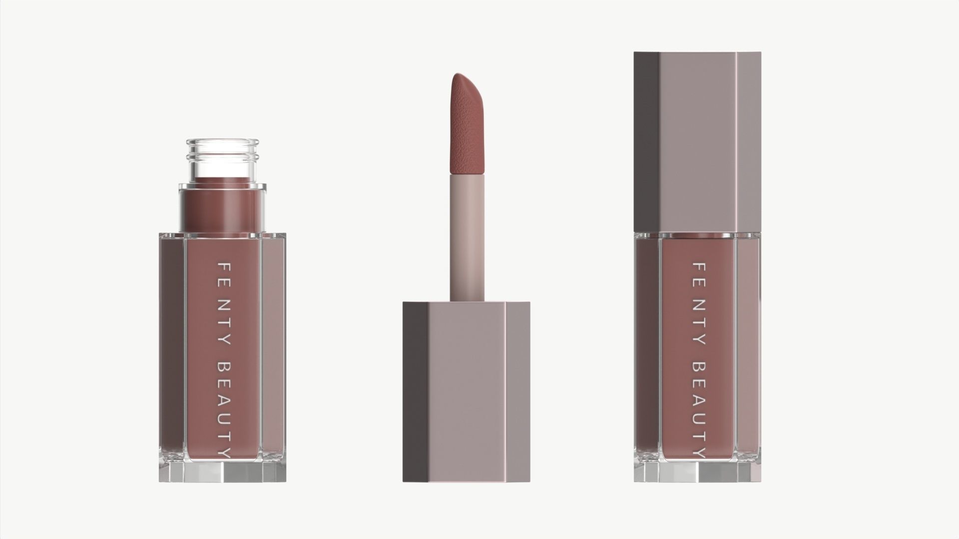 Fenty Beauty Gloss Bomb Heat Universal lip luminizer 3D model_4