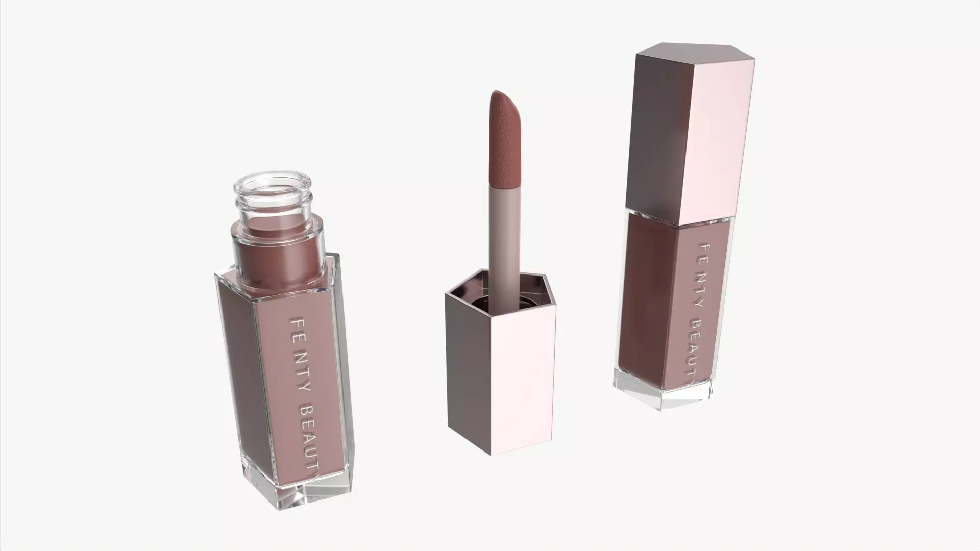 Fenty Beauty Gloss Bomb Heat Universal lip luminizer 3D model_0