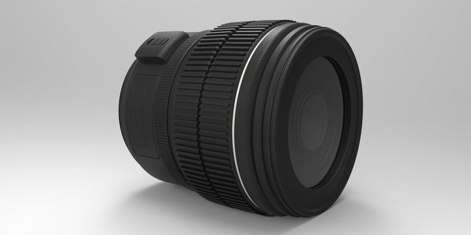 Canon Lens Free 3D model