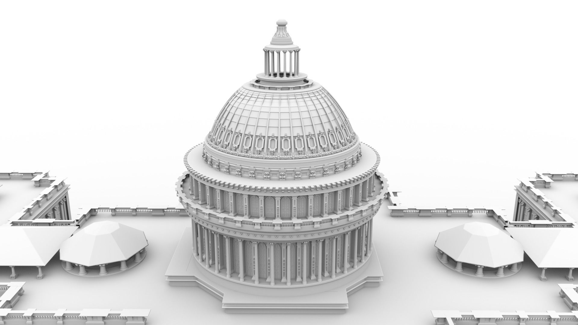 USA PARLIAMENT 3D model_12