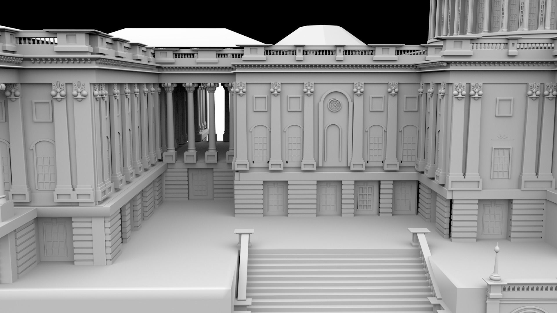 USA PARLIAMENT 3D model_13