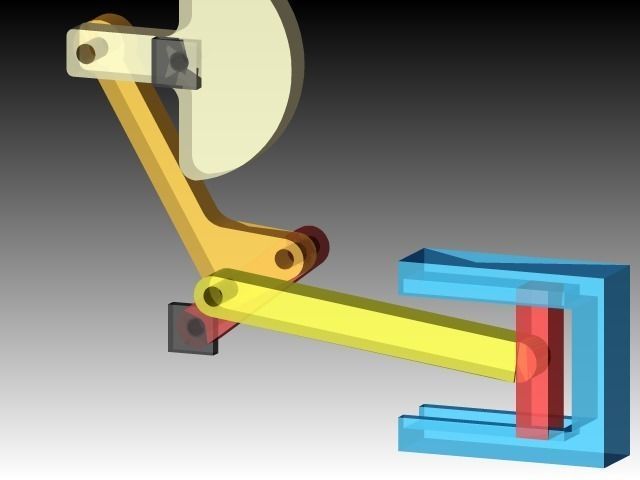 Atkinson cycle Free 3D model_8