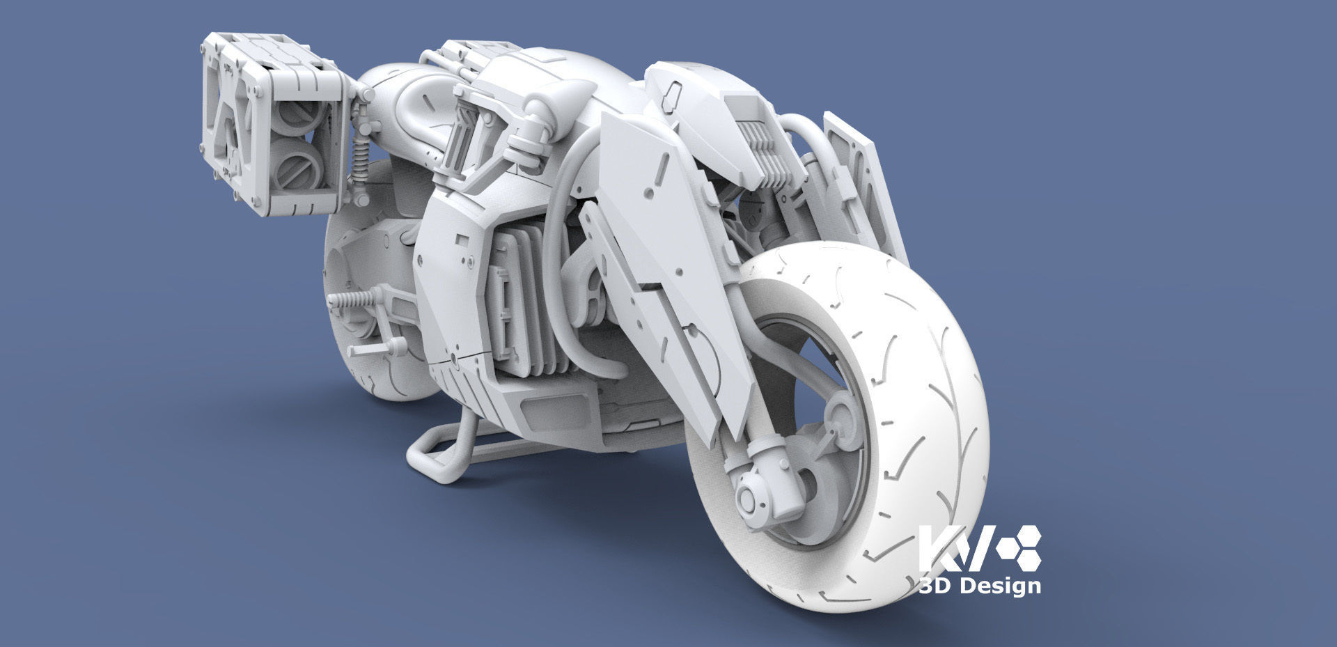 KV-Death Stranding Reverse Trike 3D print model_5