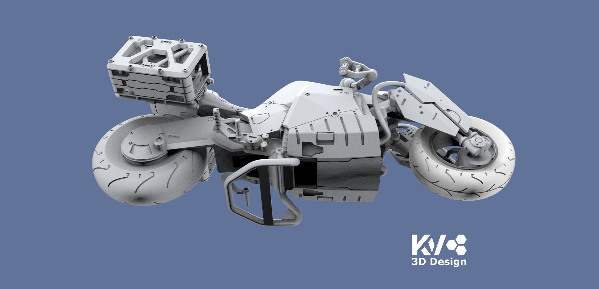 KV-Death Stranding Reverse Trike 3D print model_4