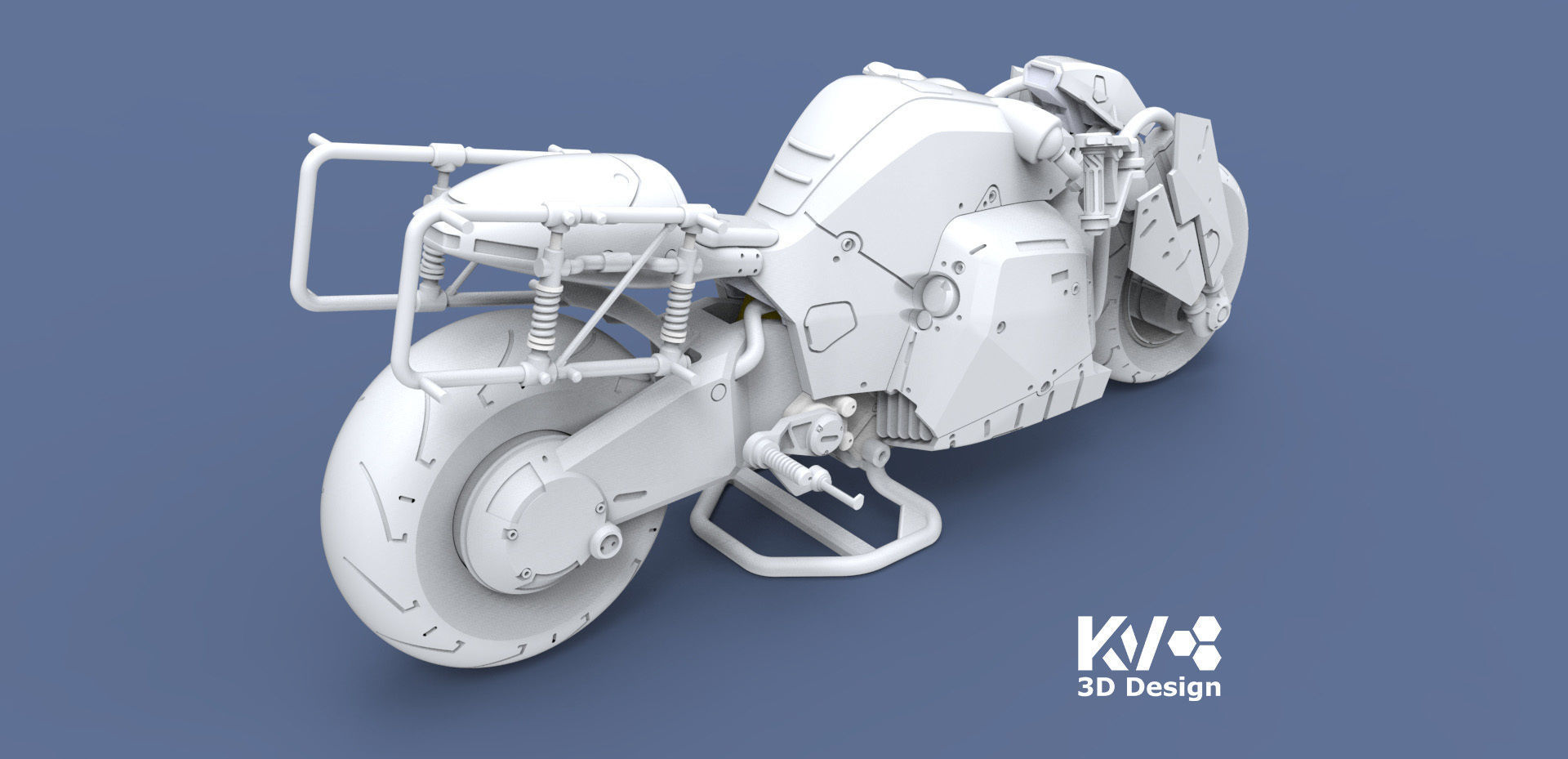 KV-Death Stranding Reverse Trike 3D print model_7