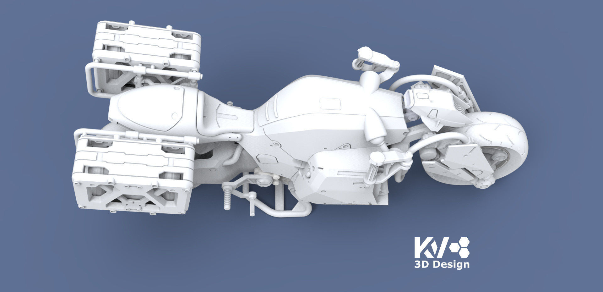 KV-Death Stranding Reverse Trike 3D print model_3