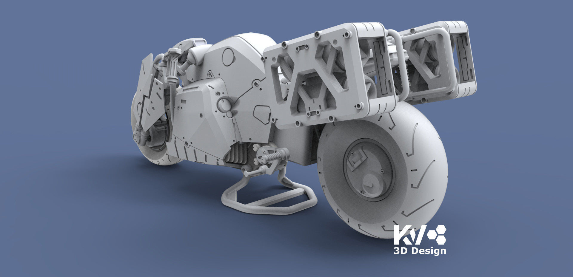KV-Death Stranding Reverse Trike 3D print model_2