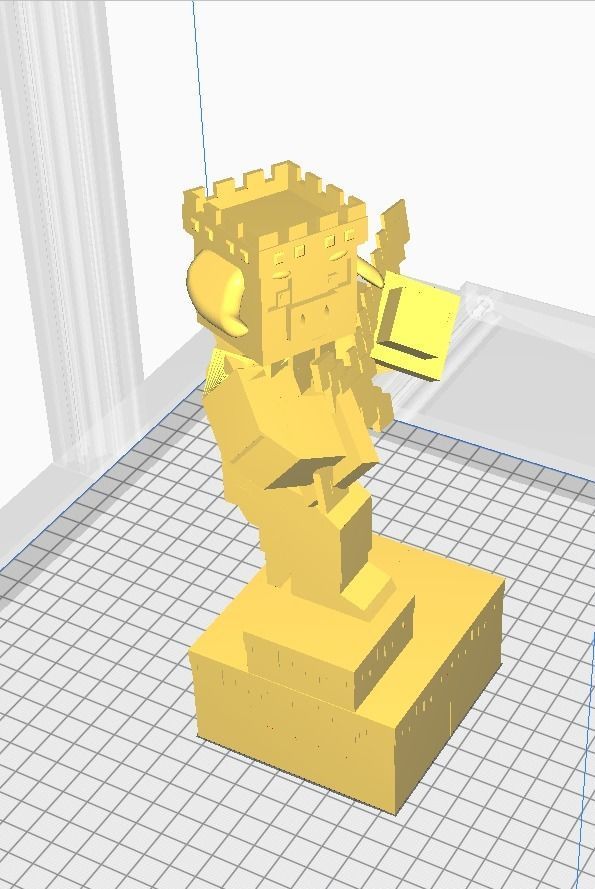 Technoblade Statue 3D Print 3D print model_13