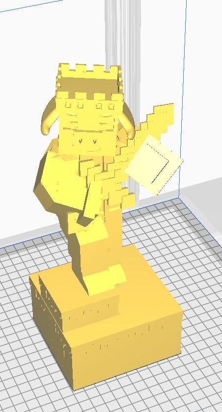 Technoblade Statue 3D Print 3D print model_15