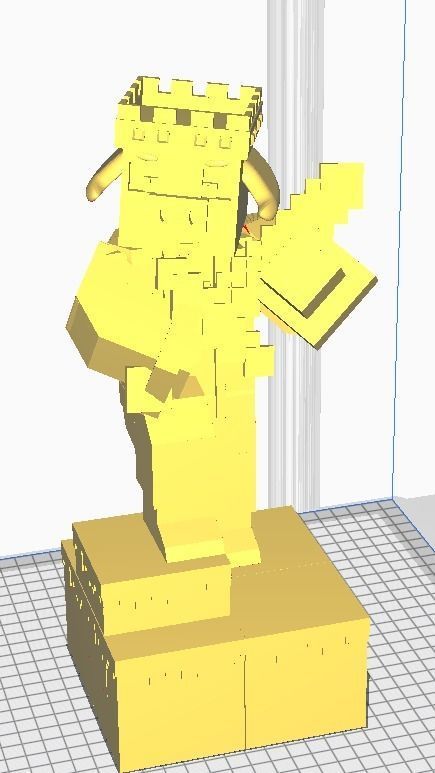 Technoblade Statue 3D Print 3D print model_17