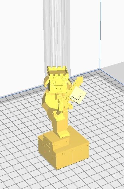 Technoblade Statue 3D Print 3D print model_5
