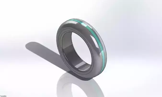 Ring stainless steel with inner