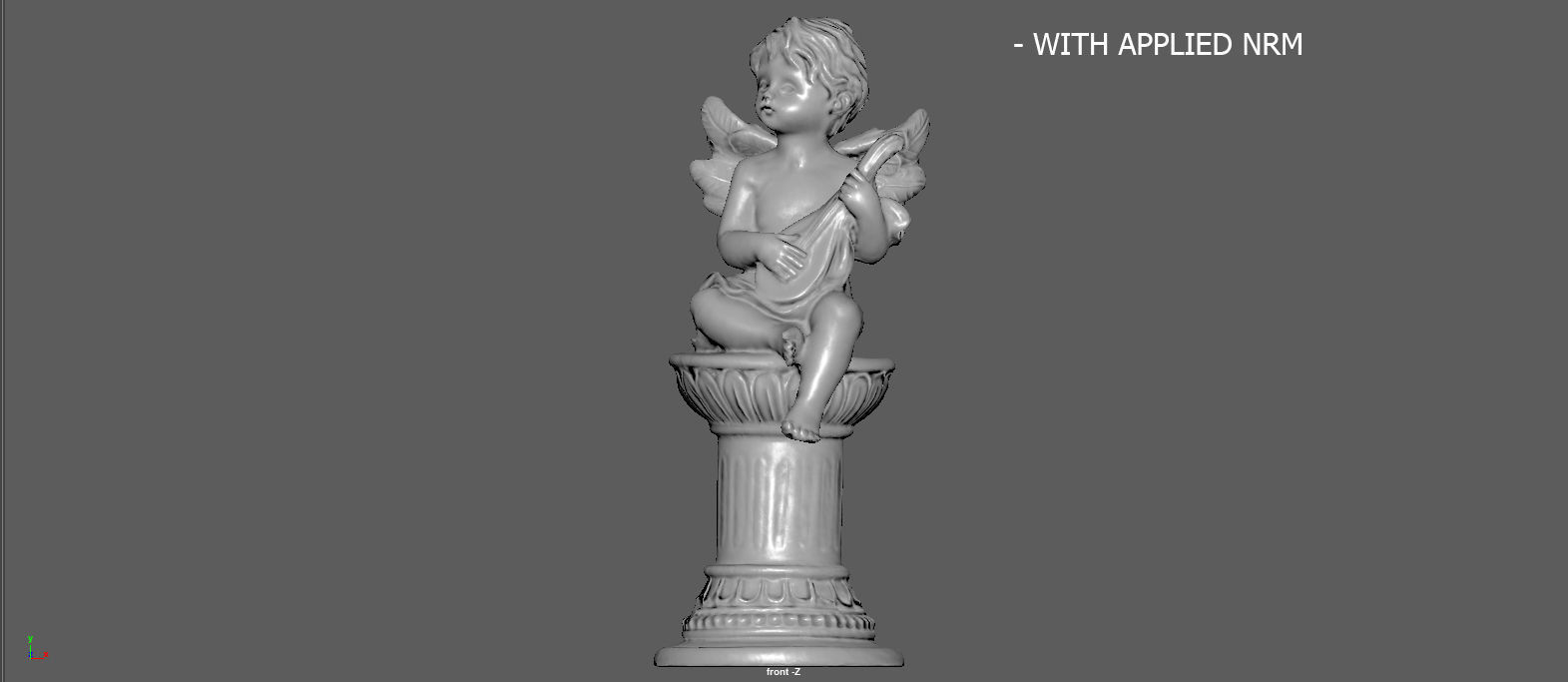 ANGEL WITH GUITAR 3D model_10