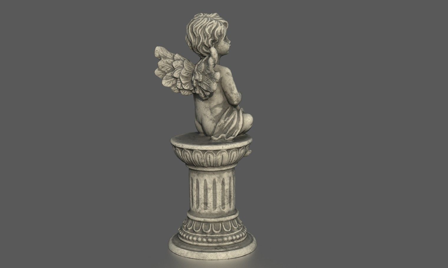 ANGEL WITH GUITAR 3D model_6