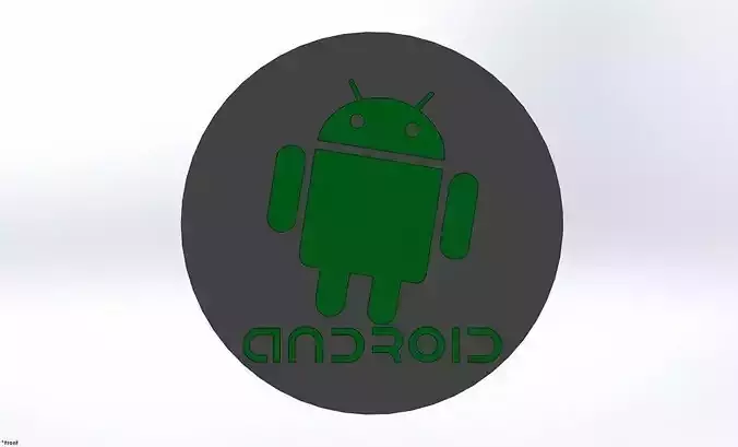 Android logo Free 3D model