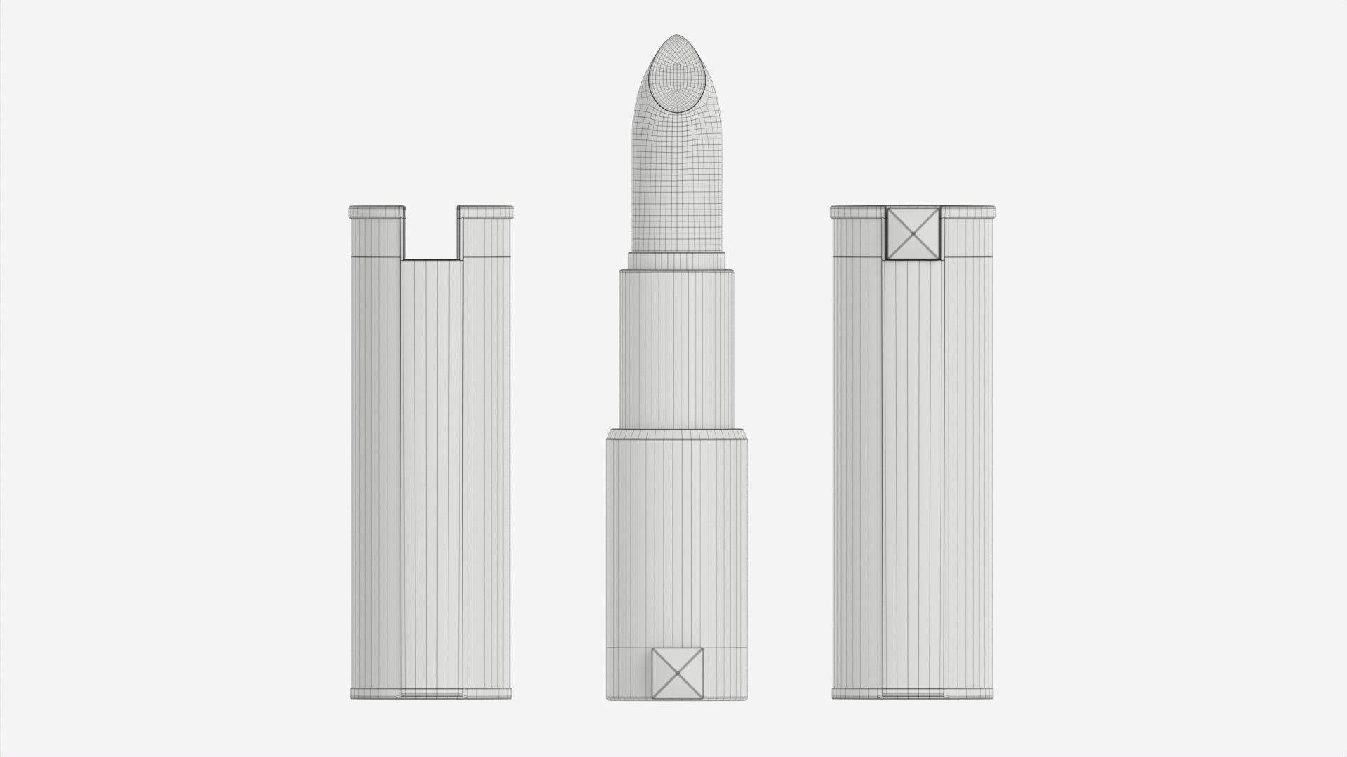 Givenchy Le Rouge Night Noir 3D model_9