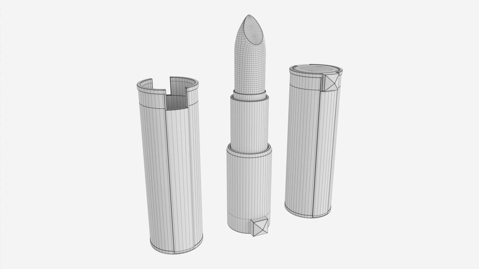 Givenchy Le Rouge Night Noir 3D model_5