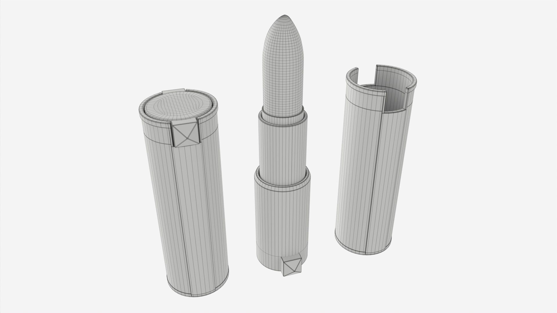 Givenchy Le Rouge Night Noir 3D model_7