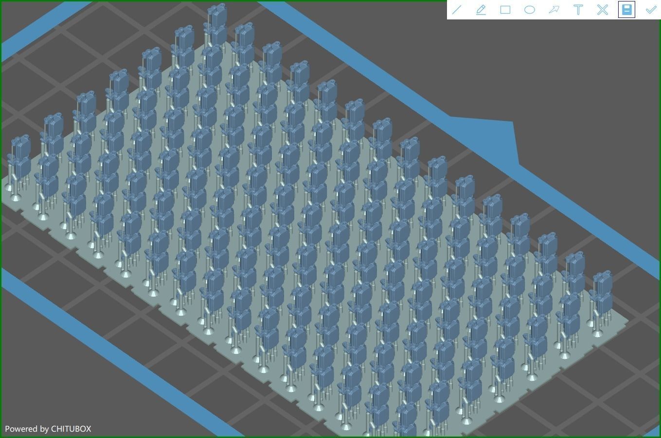 M1A2 Abrams TRACKS 3D PRINT MODEL 3D print model 3D print model_1