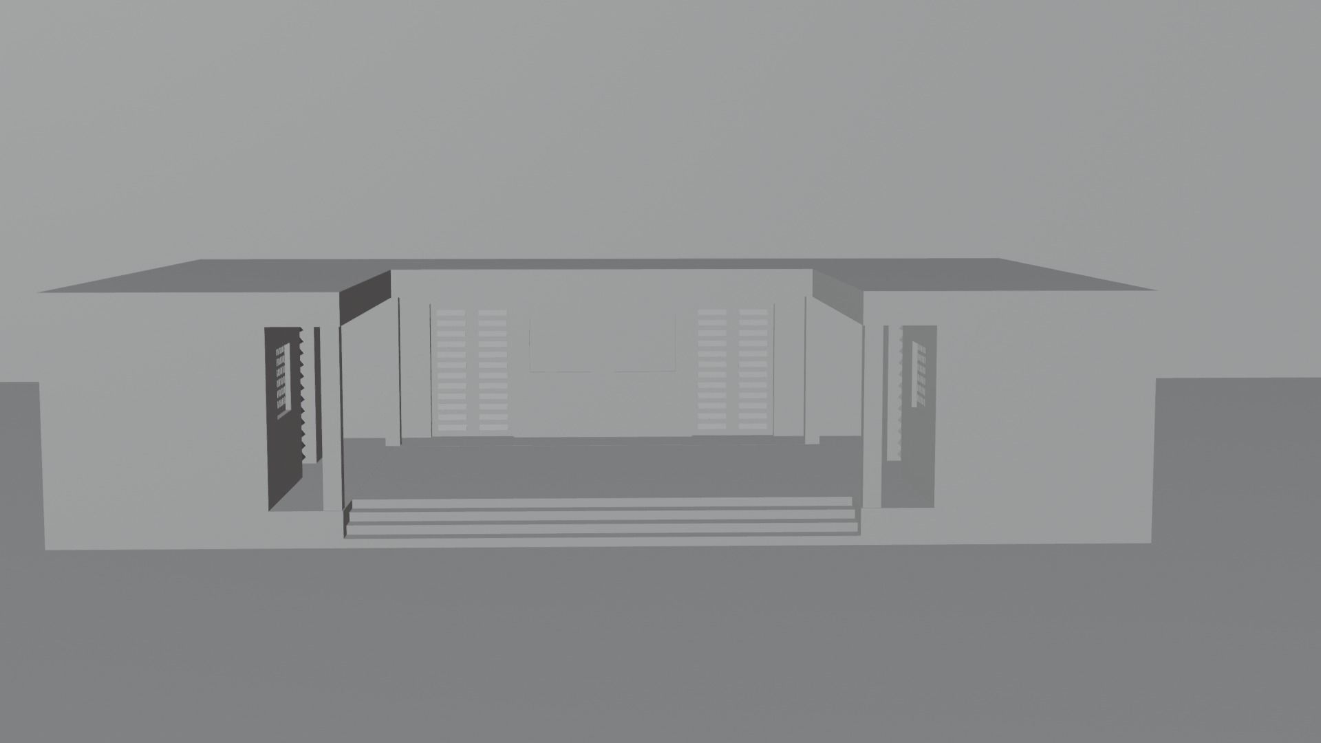 home for game Free 3D model_3