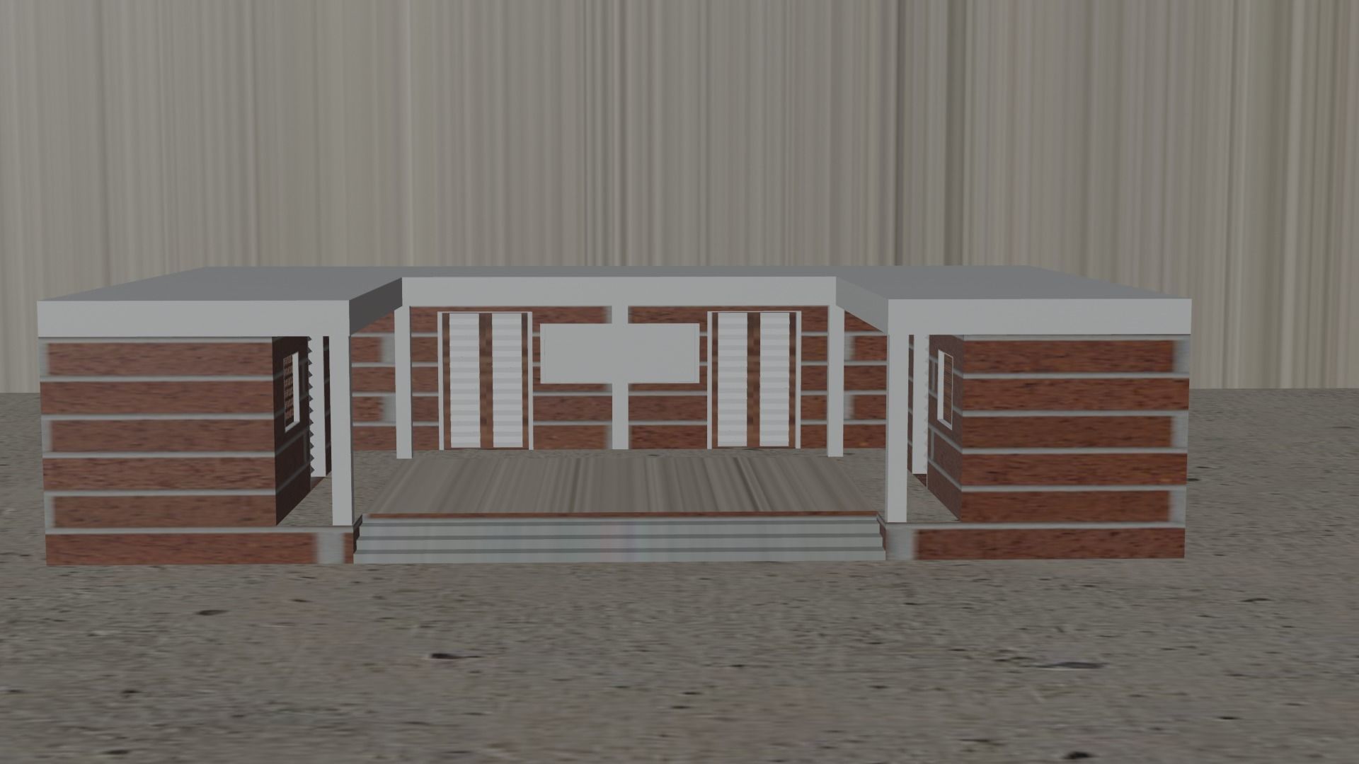 home for game Free 3D model_4