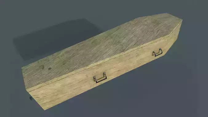 Coffin wooden