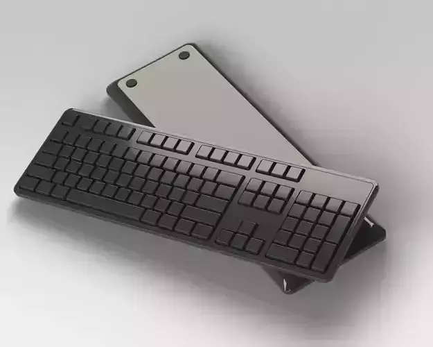 Dell Keyboard Free 3D model
