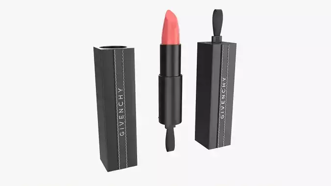 Givenchy Rouge Interdit Satin Lipstick 3D model