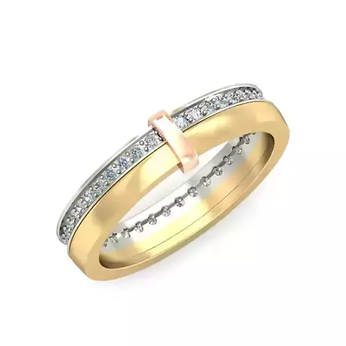  Wedding Engagement Band Ring 3D print model