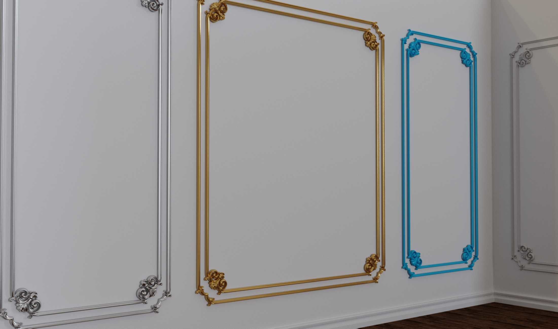 3decor decorative ornate moldings - decorative ornate moldings 3D print model_3