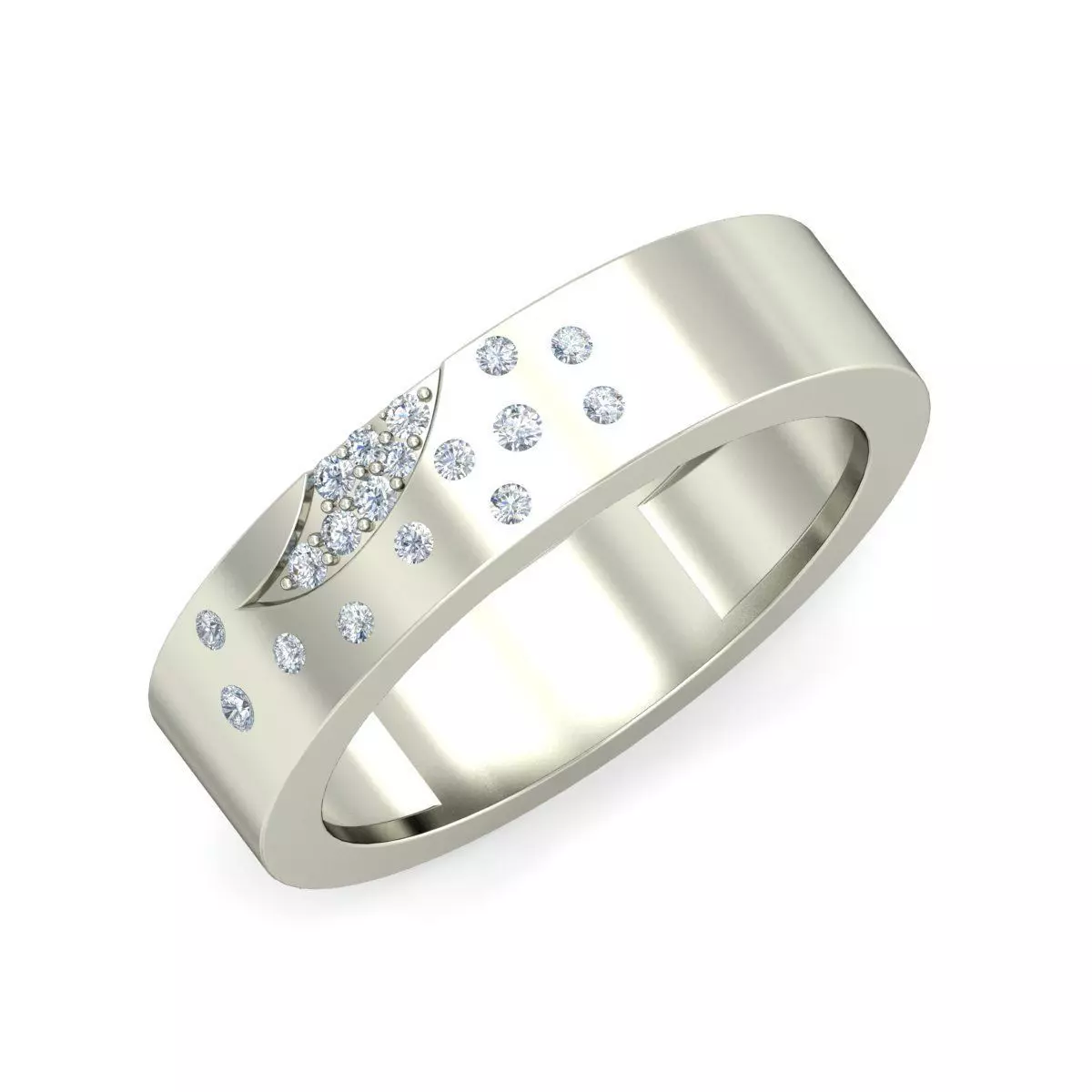 Women Wedding Engagement Ring 3D print model