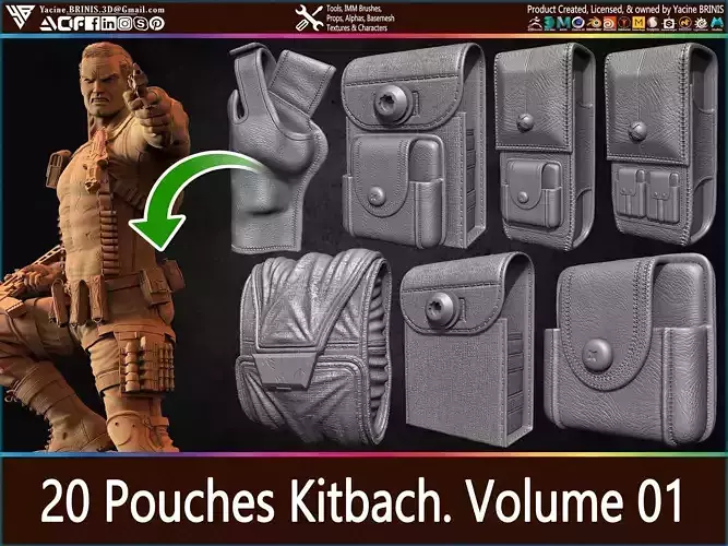 20 Pouches Kitbach Vol 01
