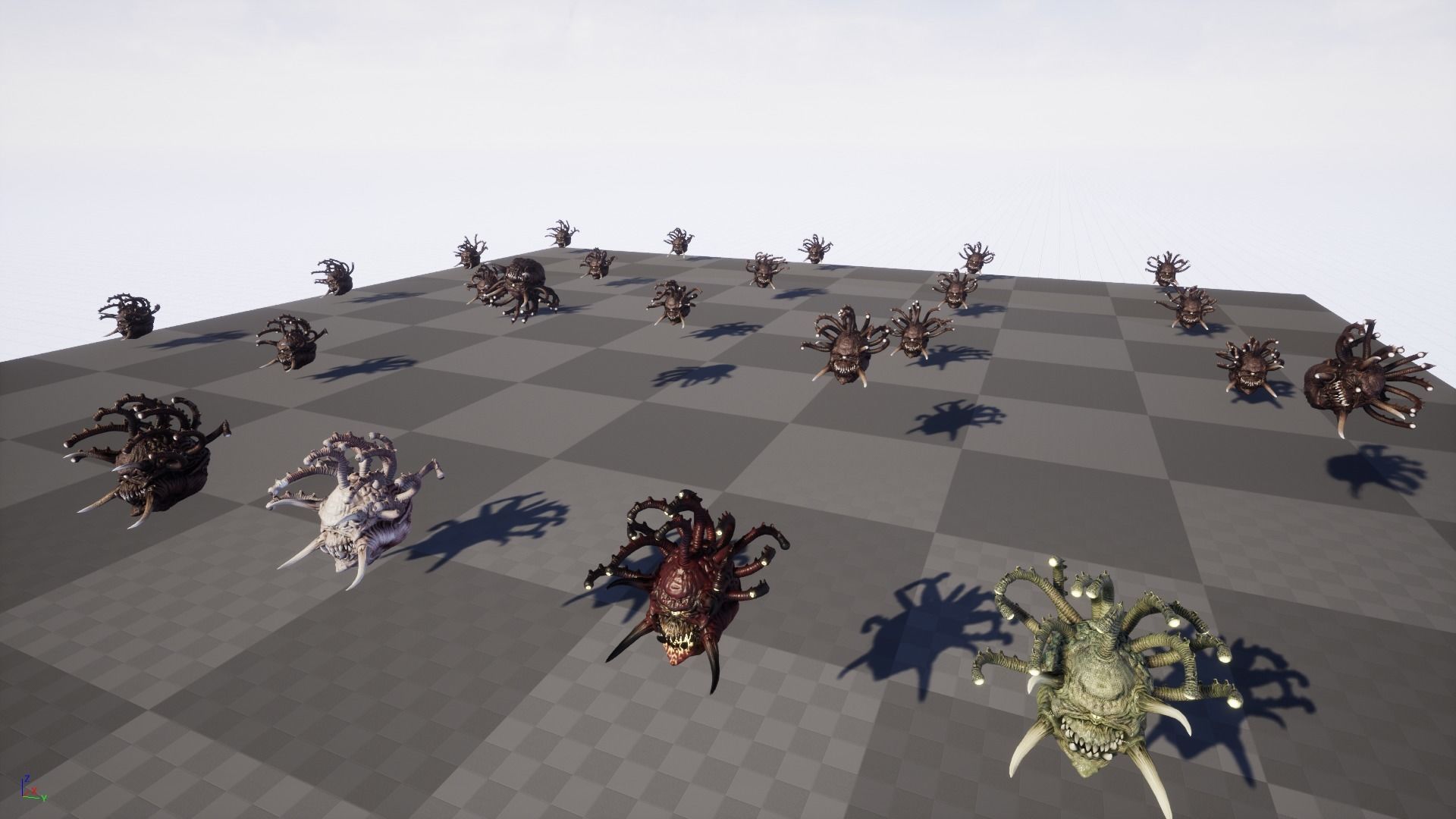 EvilEye demon head Low-poly 3D model_28