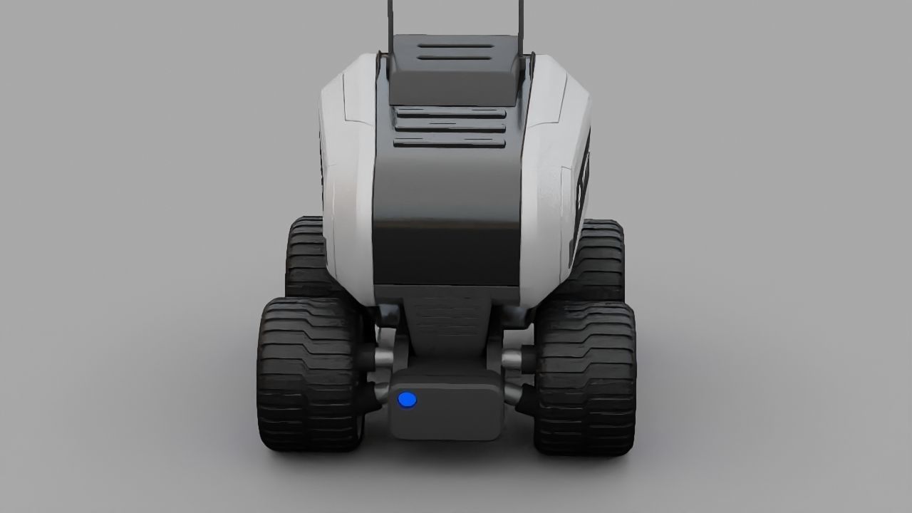 Luna Rover rigged 3D model_13