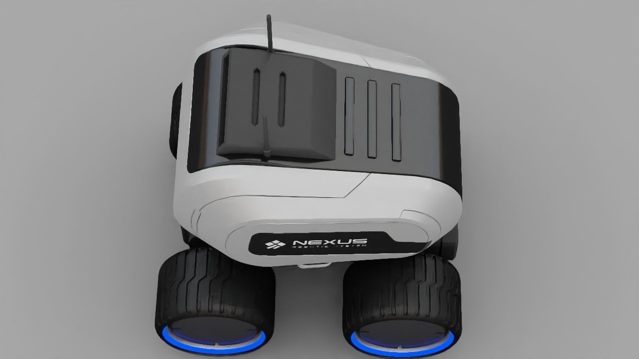 Luna Rover rigged 3D model_20