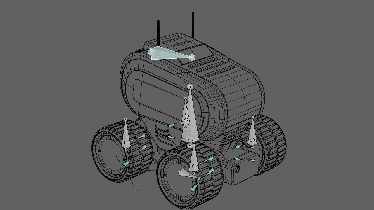 Luna Rover rigged 3D model_36
