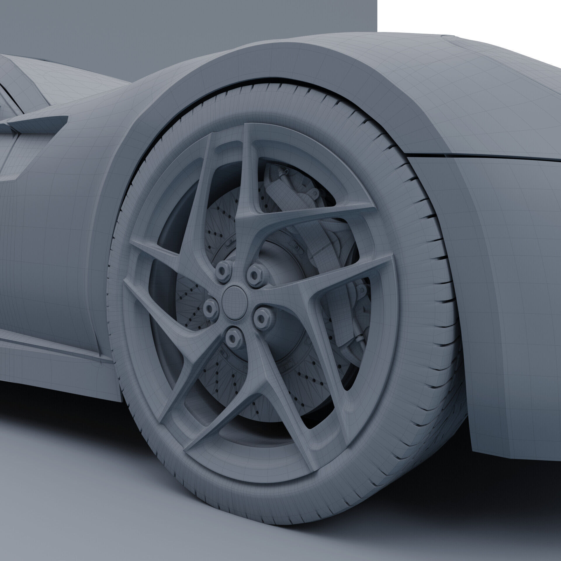 Ferrari 599 GTB Fiorano 3D model_4