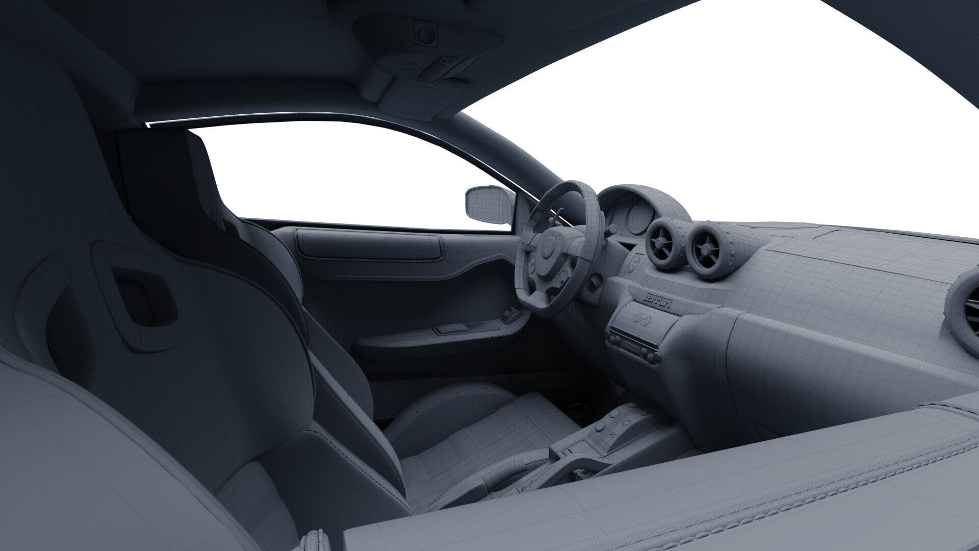 Ferrari 599 GTB Fiorano 3D model_3