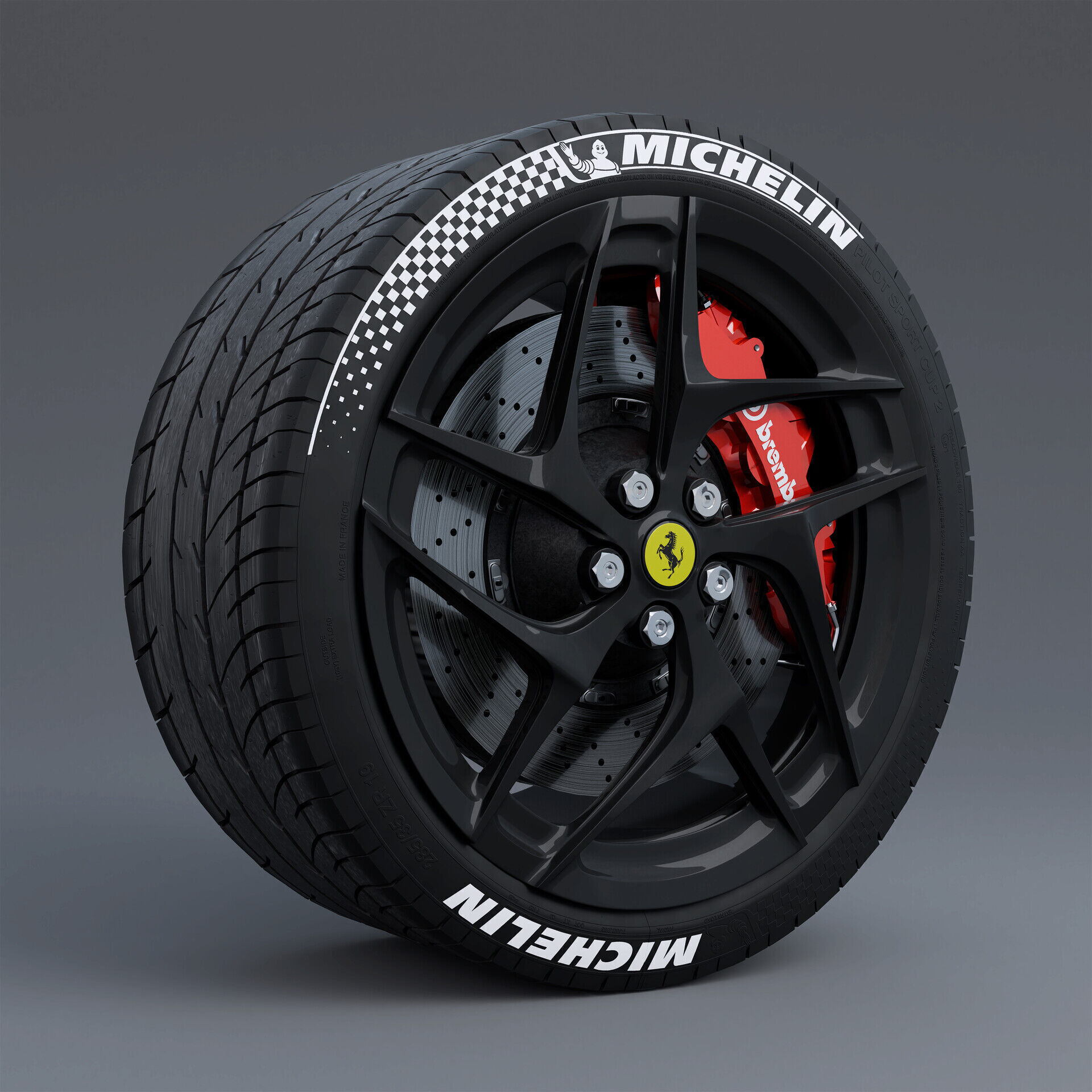 Ferrari 599 GTB Fiorano 3D model_8