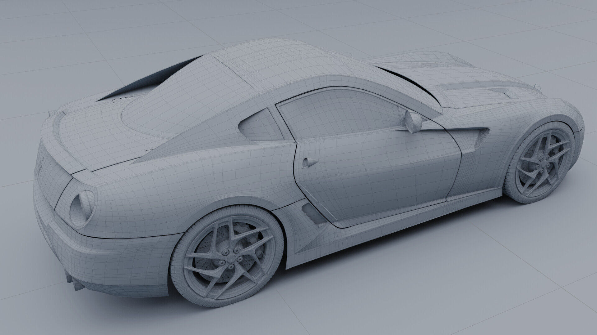 Ferrari 599 GTB Fiorano 3D model_5