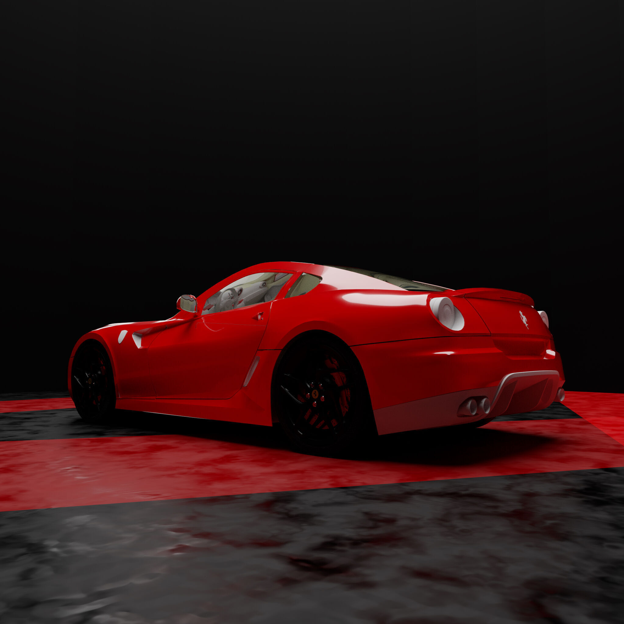 Ferrari 599 GTB Fiorano 3D model_7